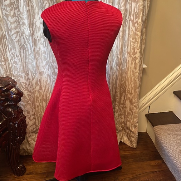 Red DKNY Cocktail Dress size 6 - Picture 4 of 4